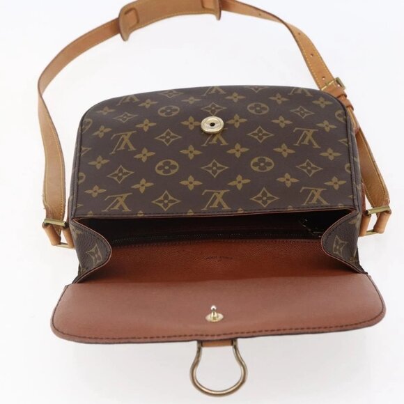 LOUIS VUITTON Monogram Saint Cloud GM Shoulder Bag M51242 LV Auth BA6503 - Picture 10 of 16